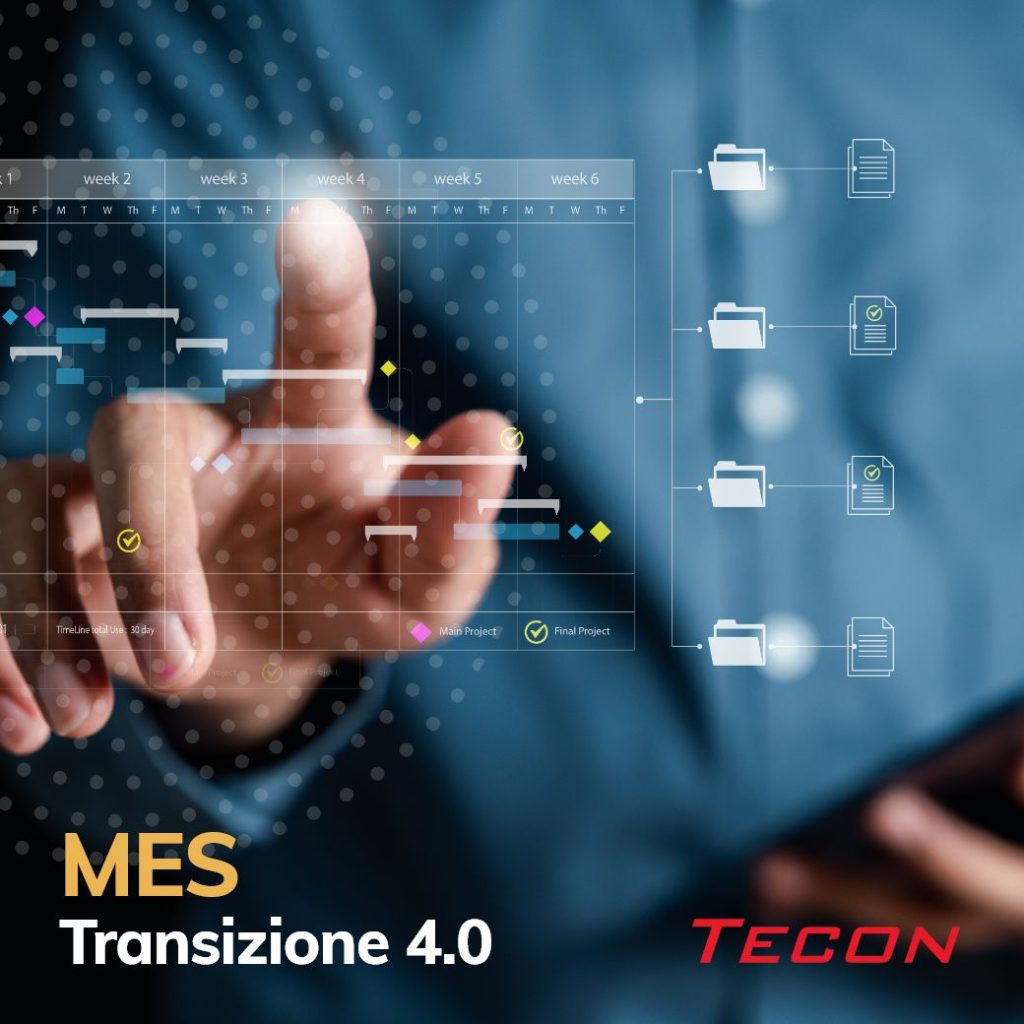 Il MES arriva in Tecon: transizione a Industria 4.0